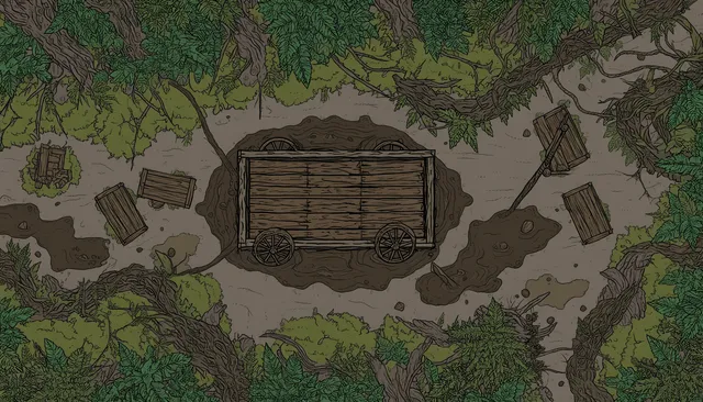 Mit ImageGen erzeugtes Beispiel: Battlemap